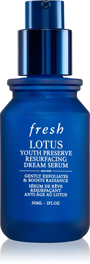 fresh Lotus Youth Preserve Resurfacing Dream Serum - Сыворотка на ночь с АГК, 30 мл