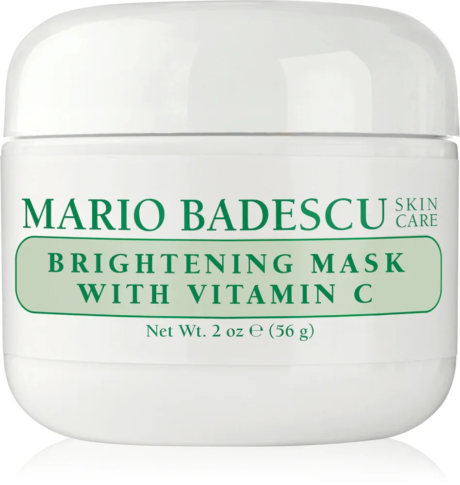 Mario Badescu Brightening Mask with Vitamin C - Крем для лица, осветляющий для уставшей кожи с неравномерным тоном, 56 г