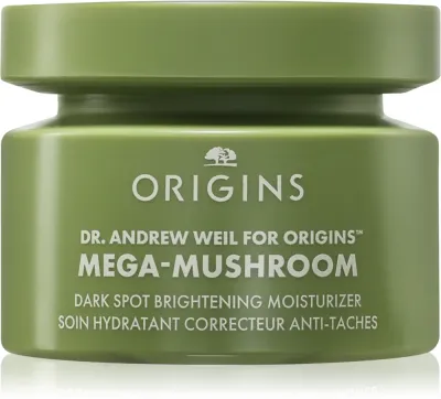 Origins Dr. Andrew Weil for Origins Mega-Mushroom Dark Spot Moisturizer - Крем увлажняющий, выравнивающий тон кожи, борющийся с несовершенствами кожи, 50 мл