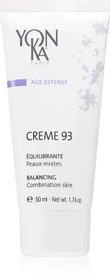 Yon-Ka Age Defense Creme 93 - Легкий матирующий крем для лица, 50 мл