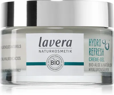 Lavera Hydro Refresh Creme-gel - Увлажняющий крем для лица, придающий коже сияющий вид, 50 мл