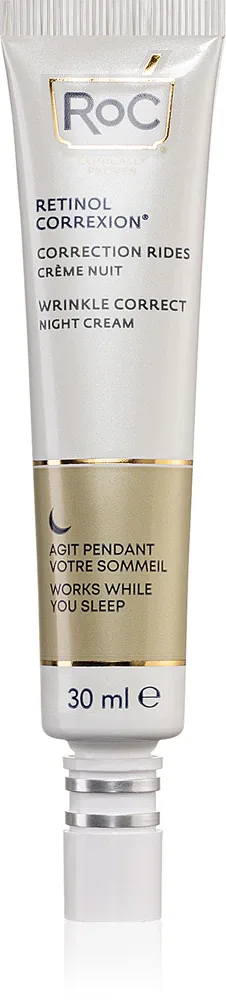 RoC Retinol Correxion Wrinkle Correct - Увлажняющий крем против морщин на ночь, 30 мл