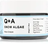 Q+A Snow Algae - Питательный увлажняющий крем для сухой и очень сухой чувствительной кожи, 50 г — фото 1