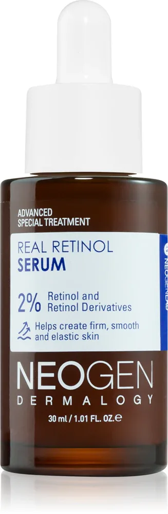 Neogen Dermalogy Real Retinol Serum - Сыворотка против морщин с ретинолом с успокаивающим действием, 30 мл