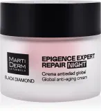 MartiDerm Black Diamond Epigence Expert Repair Night - Антивозрастной крем для лица на ночь с заполняющим эффектом, 50 мл — фото 1
