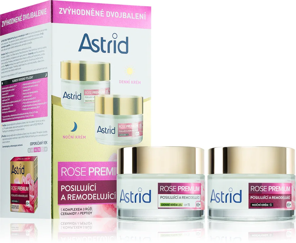 Astrid Rose Premium - Крем для моделирования днем и ночью Duopack Day + Night, 2 мл