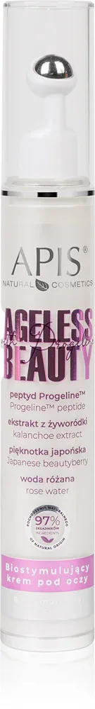 Apis Natural Cosmetics Ageless Beauty - Сглаживающий крем для глаз, 10 мл