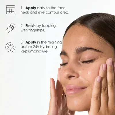 Klorane Cornflower Super-Charged Hydra-Plumping Serum - Активная сыворотка для осветления и смягчения, 40 мл
