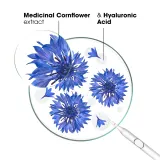 Klorane Cornflower Super-Charged Hydra-Plumping Serum - Активная сыворотка для осветления и смягчения, 40 мл — фото 4