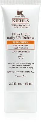 Kiehl's Ultra Light Daily UV Defense - Ультралегкий защитный флюид для всех типов кожи, включая чувствительную