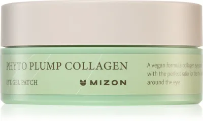 Mizon Phyto Plump Collagen - Маска для глаз с гидрогелевыми вкладками против морщин вокруг глаз, 60 г