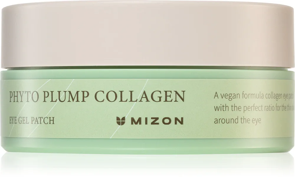 Mizon Phyto Plump Collagen - Маска для глаз с гидрогелевыми вкладками против морщин вокруг глаз, 60 г