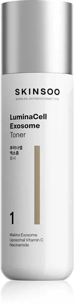 SKINSOO LuminaCell Exosome Toner - Осветляющий тоник для лица, 200 мл