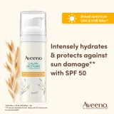 Aveeno Calm + Restore - Увлажняющее молочко для лица SPF 50, 50 мл — фото 7
