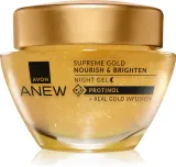 Avon Anew Skin Renewing Gold Emulsion - Увлажняющий крем против морщин на ночь, 50 мл — фото 1