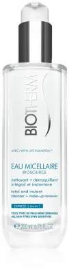 Biotherm Biosource Eau Micellaire - Очищающая мицеллярная вода для всех типов кожи, включая чувствительную, 200 мл