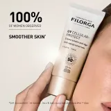 FILORGA UV CELLULAR-PROTECT FACE - Крем для загара лица против морщин SPF 50+, 40 мл — фото 4