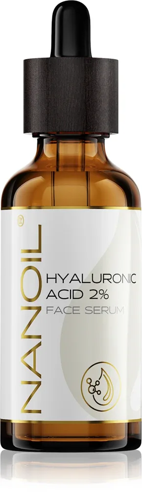Nanoil Hyaluronic Acid 2% - Интенсивная увлажняющая сыворотка для лица с гиалуроновой кислотой, 50 мл