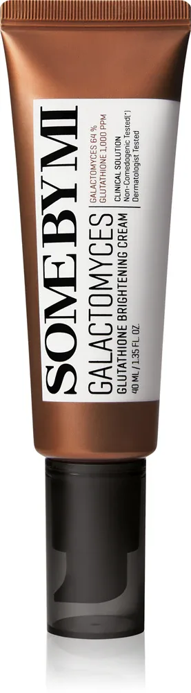 Some By Mi Galactomyces Glutathione Brightening Cream - Крем для лица, омолаживающий и осветляющий для выравнивания тона кожи, 40 мл