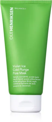 OLEHENRIKSEN Balance+ Violet Ice Cold Plunge Pore Mask - Крем для лица детоксикации и очищения, 90 г