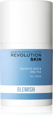 Revolution Skincare Blemish Salicylic Acid & Zinc PCA - Увлажняющий крем-гель для жирной и проблемной кожи, 50 мл