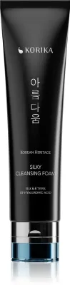 KORIKA Korean Heritage Silk & 8 Types of Hyaluronic Acid Silky Cleansing Foam - Пенка очищающая с увлажняющим действием, 150 мл