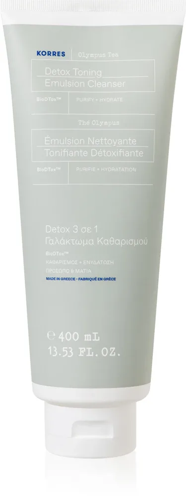 Korres Olympus Tea - Очищающий эмульсия 3 в 1, 400 мл