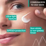 Uriage Hyseac Mattifying Fluid SPF 50+ - Матирующий увлажняющий крем с SPF 50+, 50 мл — фото 3