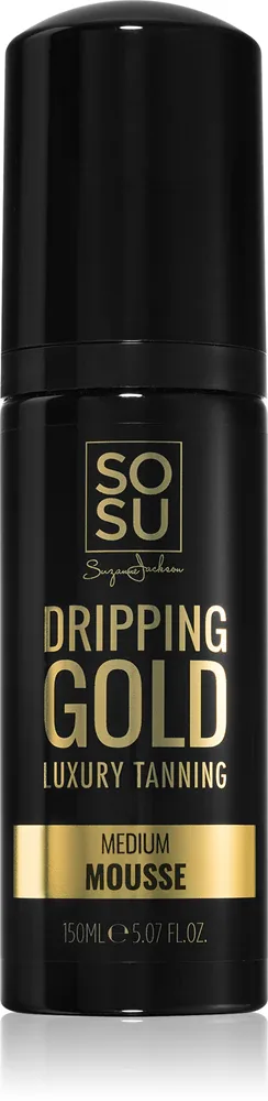 Dripping Gold Luxury Tanning Mousse - Автозагар: самозагарный крем, 150 мл