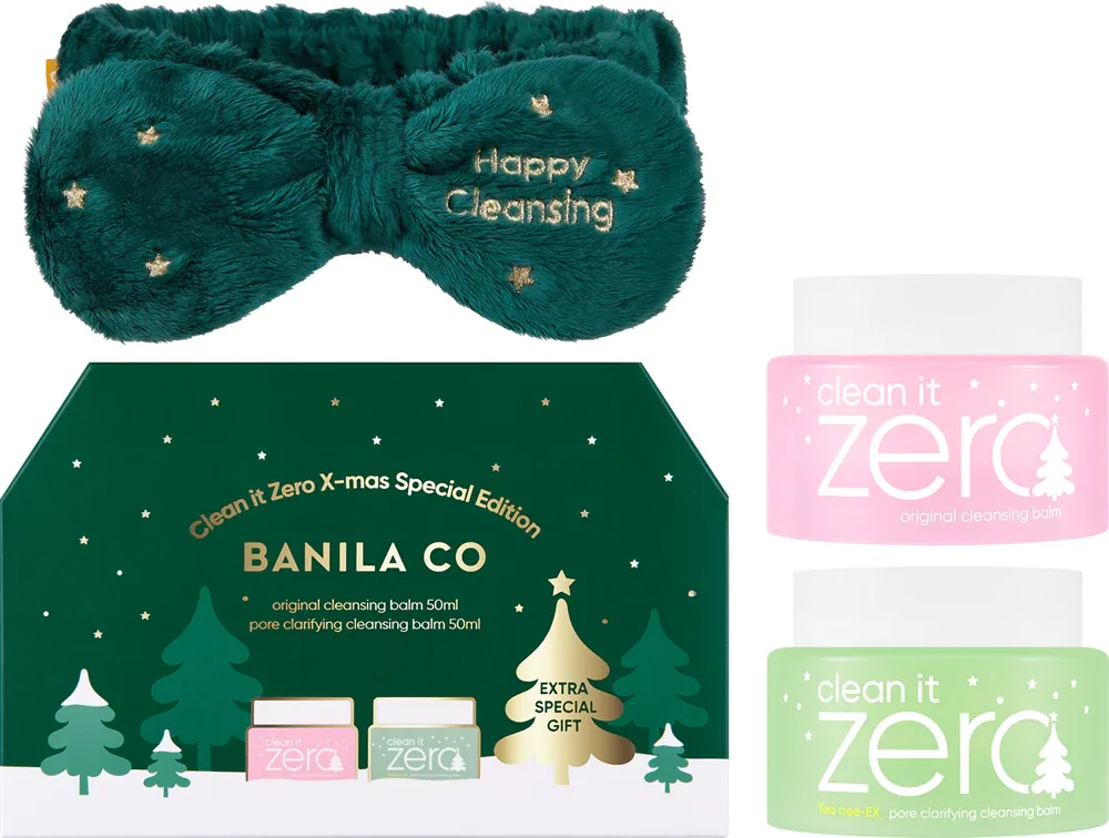 Banila Co. clean it zero X-Mas Special Edition Set - Праздничный набор для идеальной очистки кожи, 1 шт
