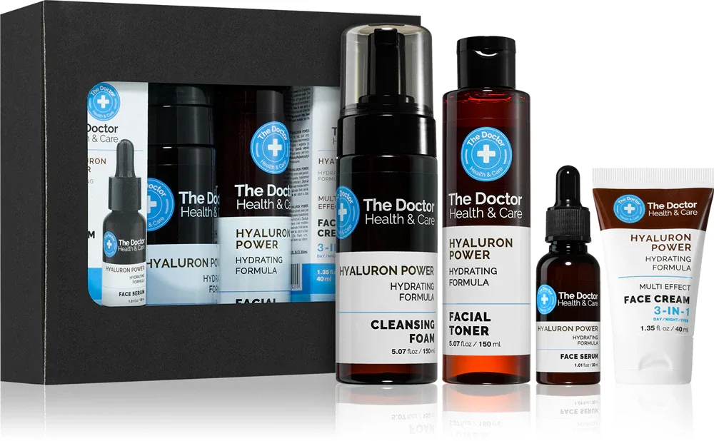 The Doctor Hyaluron Power Set - Набор для идеальной кожи, 4 шт
