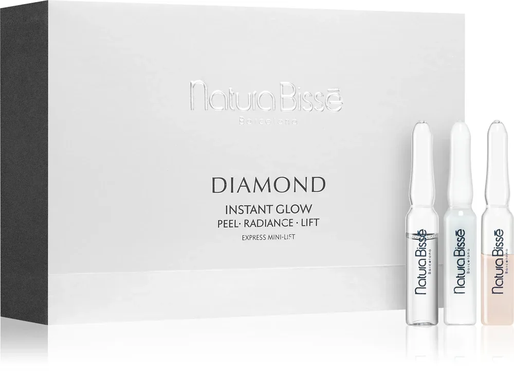 Natura Bisse Diamond Age-Defying Diamond Extreme - Ампулы для осветления и смягчения кожи, 12 мл