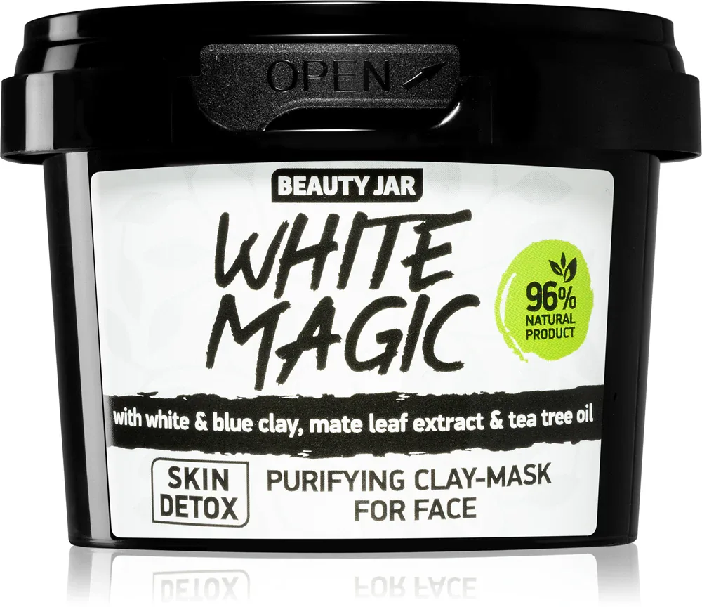 Beauty Jar White Magic - Очищающая маска для лица с увлажняющим действием, 120 мл