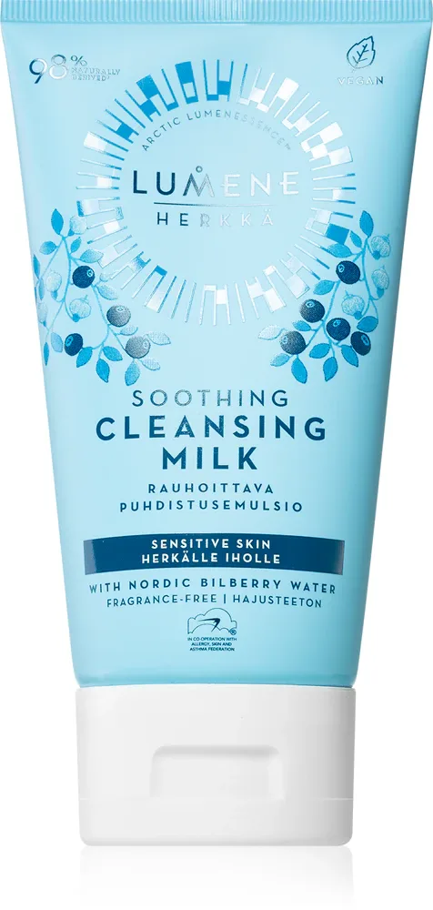 Lumene Nordic Sensitive [HERKKÄ] Soothing - Успокаивающее молочко для умывания, 150 мл