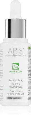 Apis Natural Cosmetics Acne-Stop Professional - Концентрат для жирной кожи с проблемами акне, 30 мл