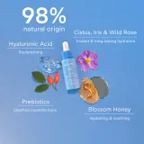 Apivita Aqua Beelicious Hydrating Booster - Освежающий и увлажняющий бустер для лица, 30 мл — фото 3