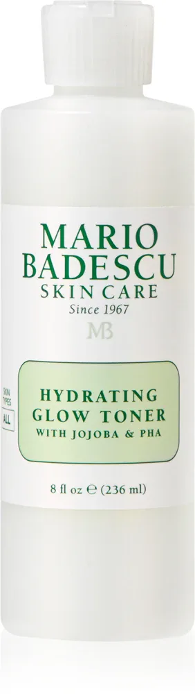 Mario Badescu Hydrating Glow Toner with Jojoba and PHA - Увлажняющий тоник с осветляющим эффектом, 236 мл