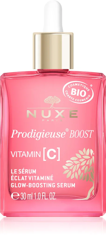 Nuxe Prodigieuse Boost Glow-Boosting Serum - Сыворотка для лица с витамином C, 30 мл