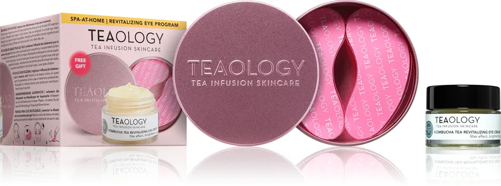 Teaology Beauteaful Spa At Home Kit Eye Program - Подарочный набор для глаз, 2 шт