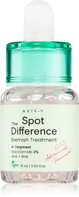 AXIS-Y 6+1+1 Advanced Formula Spot The Difference Blemish Treatment - Антивоспалительный уход для чувствительной кожи - крем для лица, 15 мл