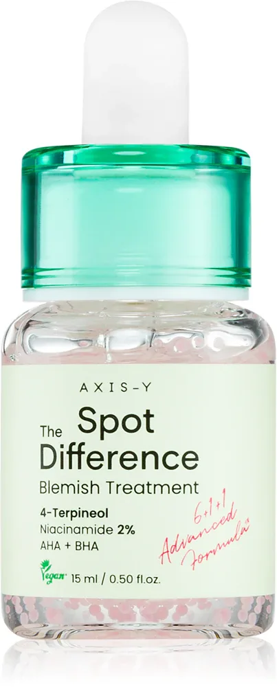 AXIS-Y 6+1+1 Advanced Formula Spot The Difference Blemish Treatment - Антивоспалительный уход для чувствительной кожи - крем для лица, 15 мл