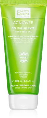 MartiDerm Acniover Purifying Gel - Очищающий гель против прыщей, 200 мл