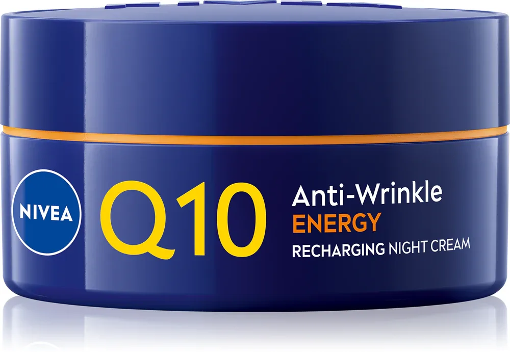 NIVEA Q10 Anti-Wrinkle Energy - Энергичный ночной крем против морщин, 50 мл