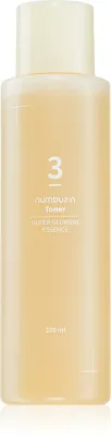 Numbuzin No. 3 Super Glowing Essence Toner - Тоник, восстанавливающий упругость кожи лица, осветляющий, 200 мл