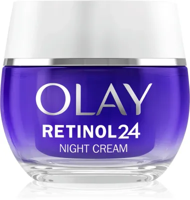Olay Retinol 24 Night Cream - Увлажняющий и восстанавливающий ночной крем с витамином Е, 50 мл