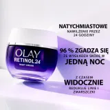 Olay Retinol 24 Night Cream - Увлажняющий и восстанавливающий ночной крем с витамином Е, 50 мл — фото 2