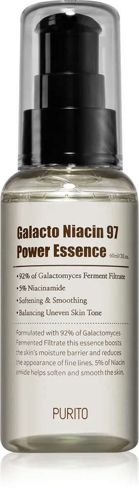 Purito Galacto Niacin 97 - Сыворотка для лица с интенсивным увлажнением, 60 мл