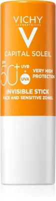 Vichy Capital Soleil Ideal Soleil - Защитный стик для чувствительных участков SPF 50+, 9 г