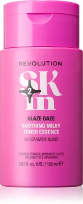 Revolution Skincare Go Gentle Ceramide Soothing Milky Toner Essence - Тоник успокаивающий с керамидами, 150 мл