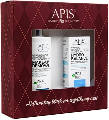 Apis Natural Cosmetics Hydro Balance - Подарочный набор против старения кожи, 2 шт